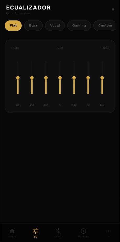 Ecualizador 7 bandas